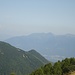 Lago, cime del Gambarogno e Salmone visti da Monte Pino.
