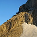 Blick vom Oberaarjoch (3212 m) zur Oberaarjochhütte (3256 m)
