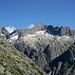 Blick vom Berghaus Oberaar (3238 m) nach Norden