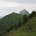 Vom 2. Gipfel des Feigenkopfs: Rückblick zum TP und zu den Klammspitzen / Dalla seconda cima del Feigenkopf una retrospettiva al punto topografico e alle Klammspitzen