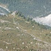 Gipfelsicht runter auf Doldenhornhütte