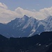 Aussicht in Zoom vom Dreispitz (2520,1m): <br /><br />Das Gletscherhorn (3983m), ein Gipfel der noch auf meiner Wunschliste steht.<br /><br />Rechts ist die Äbeni Flue (3962m).