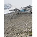 Aufstieg zum Claridenhorn, unten ein kleiner Gletschersee