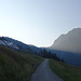 Start bei der Malga Poccet: Blick auf den Monte Schenone