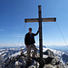 [u Jackthepot], mal wieder on top - Hochfeiler 3510m -  der höchste Gipfel der Zillertaler Alpen.
