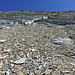 Natürlich kann man auch gerade rauf... Aber die Felsen sind doch relativ stark schuttbeladen.