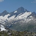 Oberaarhorn, Finsteraarhorn und Agassizhorn