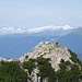 Der Westgipfel des Haunoldköpfle mit Blick zu den Zillertaler Alpen