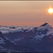 Herrliche Stimmung mit Matterhorn und Dent Blanche