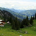 Fromatthütte et vue sur le Saanenland