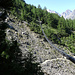 an dieser "Rohrbrücke" endet der Suonenwanderweg "Gsponeri" und führt hinab zum Gsponer Höhenweg