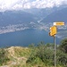 Sopra Lierna : panoramica sul Lago Maggiore e il Locarnese