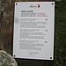 Porta Alpinae - cartello esplicativo.