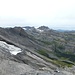 Chli Rinderhorn, Schneehorn, und Wildstrubel. Links im Hintergrund wäre noch der Mont Blanc ersichtlich