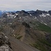 Vordere Loner (3048,7m):<br /><br />Gipfelaussicht nach Südsüdwesten zum Steghorn (3146m) und dem Wildstrubel-Gipfeln Grossstrubel (3242,6m) und dem Mittleren Gipfel (3243,5m).