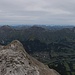Vordere Loner (3048,7m):<br /><br />Gipfelaussicht nach Nordwesten hinunter nach Adelboden (1350m).