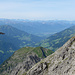 Blick ins Rheintal hinab