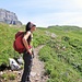 In vista della Rugghubelhütte.