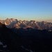 Blick in die Mont Blanc-Kette.