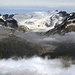 Zoom sul ghiacciaio del Rodano