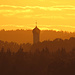 Sonnenuntergangsstimmung, leider mit Lensflare, bei Landsberg / Atmosfera al tramonto, purtroppo con un lensflare, vicino a Landsberg