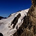 Blick aus dem arête de la Gouille auf den Glacier de Valsorey