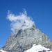Matterhorn mit Rauchfahne