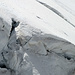 Der Gletscheruntergrund ist gar nicht so homogen, wie die Oberfläche vermuten ließe