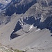 Tiefblick auf die Wildhornhütte.