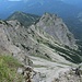 Durchblick zum gachen Rotkogel