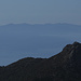 Blick über den Monte Giove nach Capraia / Vista attraverso il Monte Giove a Capraia