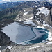 Sguardo dall'alto al Chüeboden-gletscher