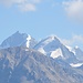 Nochmals der Zoom auf die Bernina und den Biancograt.