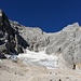 Schon ein (für bayrische Verhältnisse) beeindruckender Gletscher