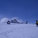 Perspektivisch – Eisdickenmessung auf dem Silvrettagletscher