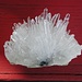 <b>Cristalli di quarzo ialino ad aghi di Paltano, SiO2, 54 mm, collezione personale.</b>
