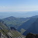 Panoramblick über den Alpstein zum Bodensee