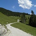 T1-Wanderweg, der aber nicht überlaufen ist.