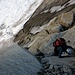 Aufgrund der Ausaperung etwas mühsamer Aufstieg auf 3000m ([http://www.hikr.org/gallery/photo1826958.html?post_id=97660#1 dieselbe Stelle von unten])