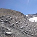 einfach und bequem begehbares Gelände; rechts der Glacier du Grand Pisaillas