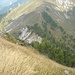 Il Passo visto dal Pizzo Badile.