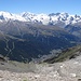 Tiefblick auf Zermatt