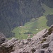 Sieht schon witzig aus von oben - der Golfplatz dort unten