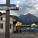 Blick zurück vom Bahnhof Meiringen