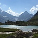 Il Lago del Bianco con la Bocchetta di Aurona sullo sfondo