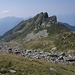 salendo verso la Cima dell'Uomo : vista su