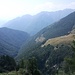 verso la Forcola di Sassello : vista sull'Alpe Mognora - Corte di Fondo