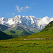 Le Shkhara (5193m), point culminant de la Géorgie et 3ème sommet du Caucase