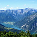 Blick zum Achensee mit Pertisau und Karwendel
