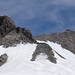zwei Bergsteiger kurz vor dem Bernina-Gipfel